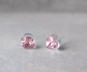 BLOMDAHL - 17 - MP Heart 6 mm, Light rose