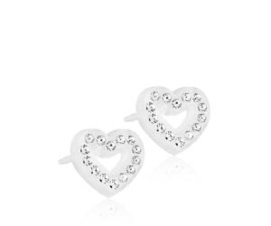 BLOMDAHL - 52 - MP Brilliance Heart Hollow 10 mm, Crystal