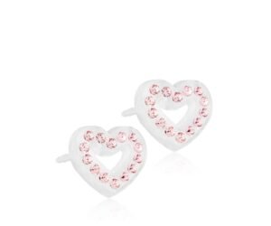 BLOMDAHL - 52 - MP Brilliance Heart Hollow 10 mm, Light rose