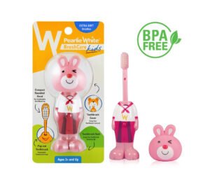 Pearlie Brush Care Kids Pop Up Extra Soft TB Bunny