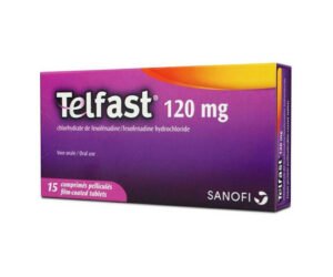 TELFAST 120 MG 15 TABS