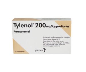 TYLENOL 200MG 10 SUPPO.