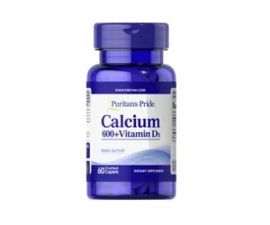 PURITAN CALCIUM 600 + Vit D 60caplet - (DINA)