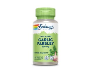 Solaray Garlic Parsley 530mg Capsule 100
