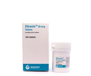 ELTROXIN TABLETS 50MCG 100 TABS.