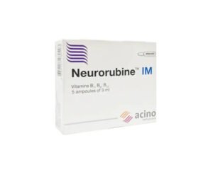 Neurorubine IM 3ml 5 ampoules / acino