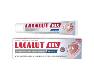 LACALUT FIX Dental ADHESIVE CREAM EXTRA strong 40 GM