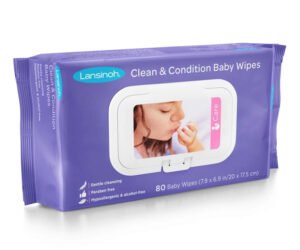 LANSINOH BABY WIPES 80 pc