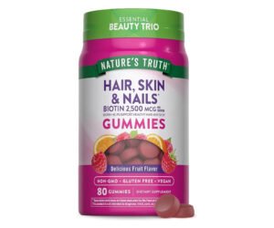 Nature's Truth Hair , Skin & Nails 80 veg Gummies