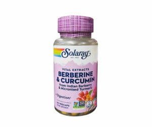 SOLARAY Berberine & Curcumin 60 vegcaps
