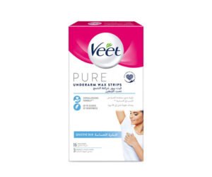 VEET PURE Underarm WAX STRIPS SENSITIVE 16 S