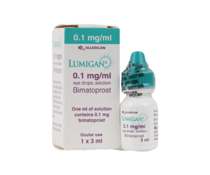 LUMIGAN 0.1% EYE DROP 3 ml