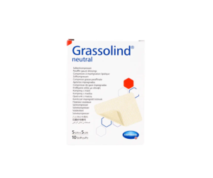 HARTMANN Grassolind neutral Paraffin Gauze Dressing 5cm x 5cm 10pcs