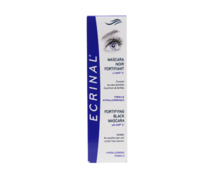 ECRINAL EYE LASHES & BROW STRENGTHENER Black MASCARA 7ml
