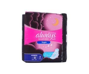 ALWAYS Dreamzzz Large Black Pink 8 pcs