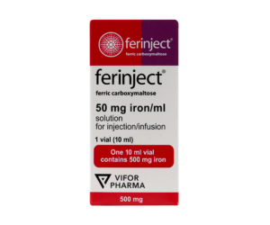 FERINJECT 50MG SOLUTION FOR INJECTION 10ML (1VIAL)