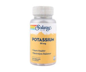 SOLARAY POTASSIUM 99mg 100 vegcaps