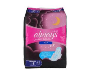 ALWAYS Dreamzzz Large Black Pink 24 pcs