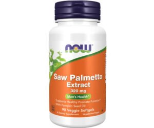 NOW Saw Palmetto Extract 320 mg 90 Veg Softgels