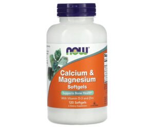 NOW CALCIUM & MAGNESIUM 120 softgel