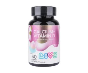 LIVS Calcium + Vitamin D 60 gummies