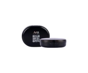 Arta Double Retainer Case Black