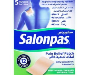 Salonpas Pain Relief Patches 7 x 10cm 5 Patches