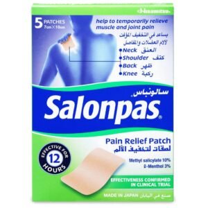 Salonpas Pain Relief Patches 7 x 10cm 5 Patches